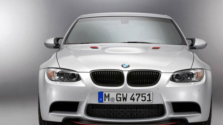 Front Pose Of 2011 BMW M3 E90 CRT in White